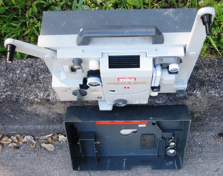 Máquina para filmes super V8