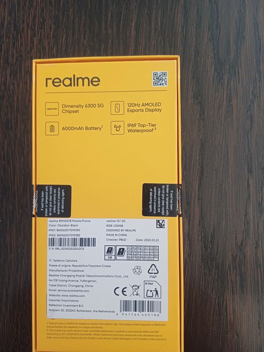 REALME 14T 8/256 GB