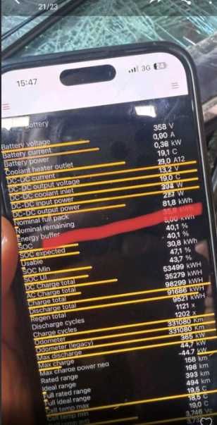 Высоковольтная батарея Tesla Model S/X 100 KWh