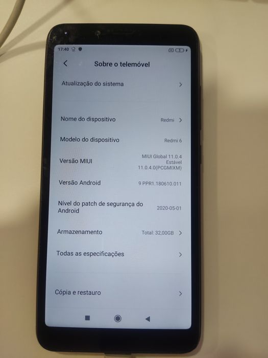 Xiaomi redmi 6 tlm