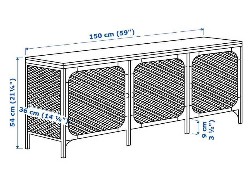 Móvel TV Ikea FJÄLLBO - Bom estado