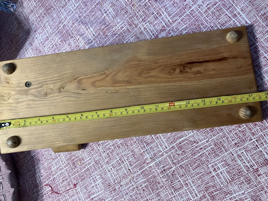 Tabua de presunto e faca