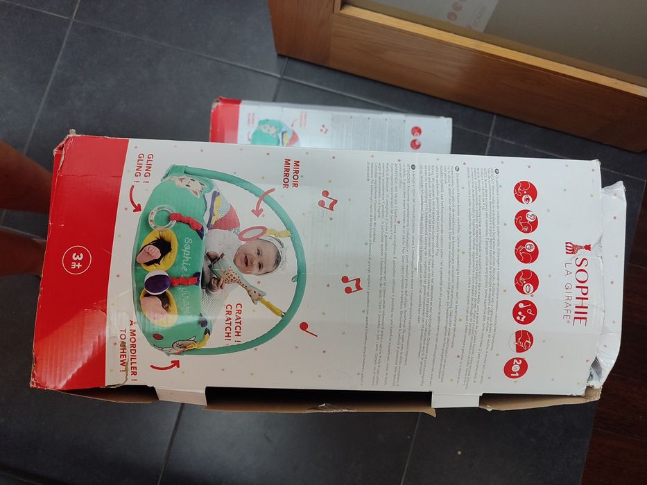 Assento de Atividades Seat&Play Girafa Sophie