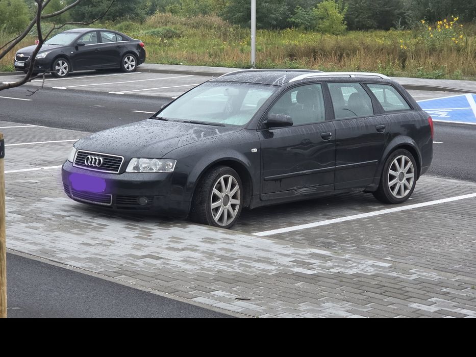 Audi A4 Avant 2004 Czarny 2.0 130KM Automat Gaz