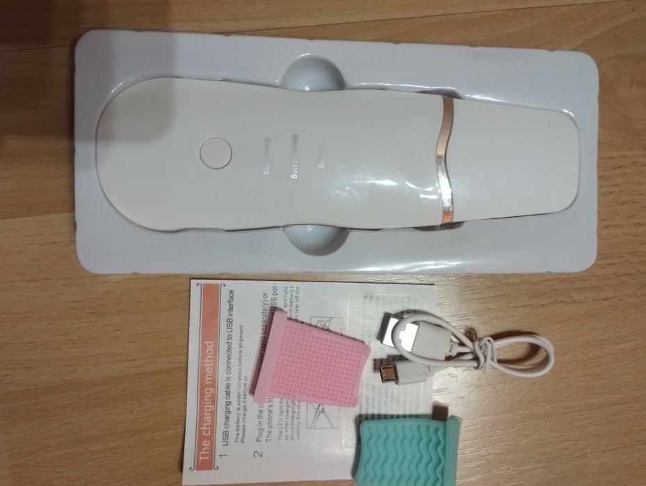 Ультразвуковой скрабер, аппарат для очищения кожи лица, массаж