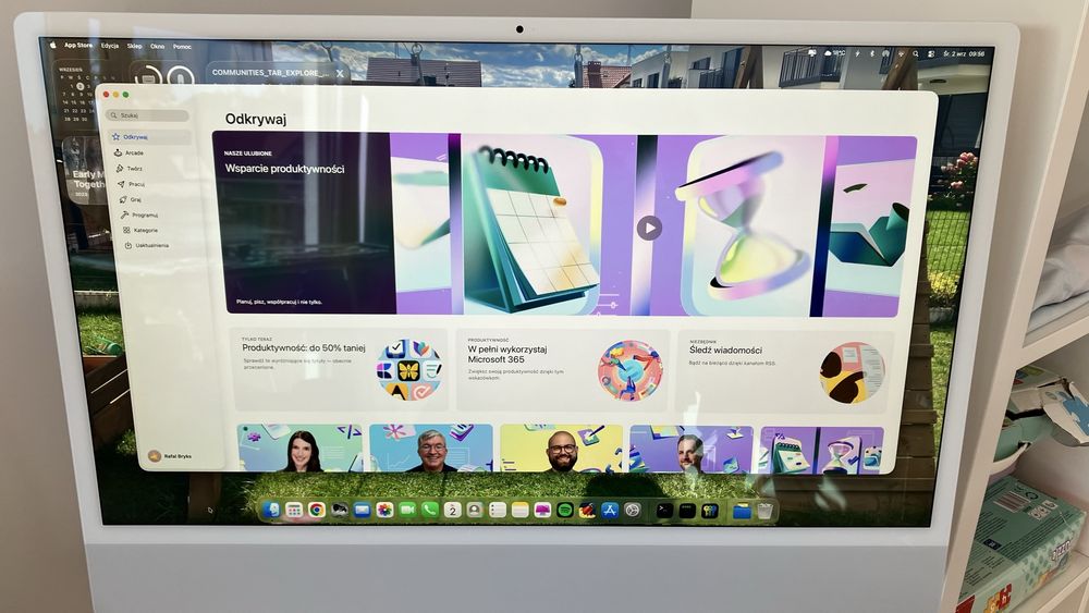 Na sprzedaż: iMac 24” Apple M3, 16 GB RAM + 4 porty – w idealnym stanie!