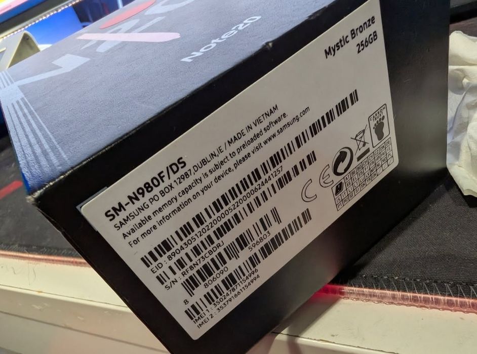 Sprzedam samsung note 20