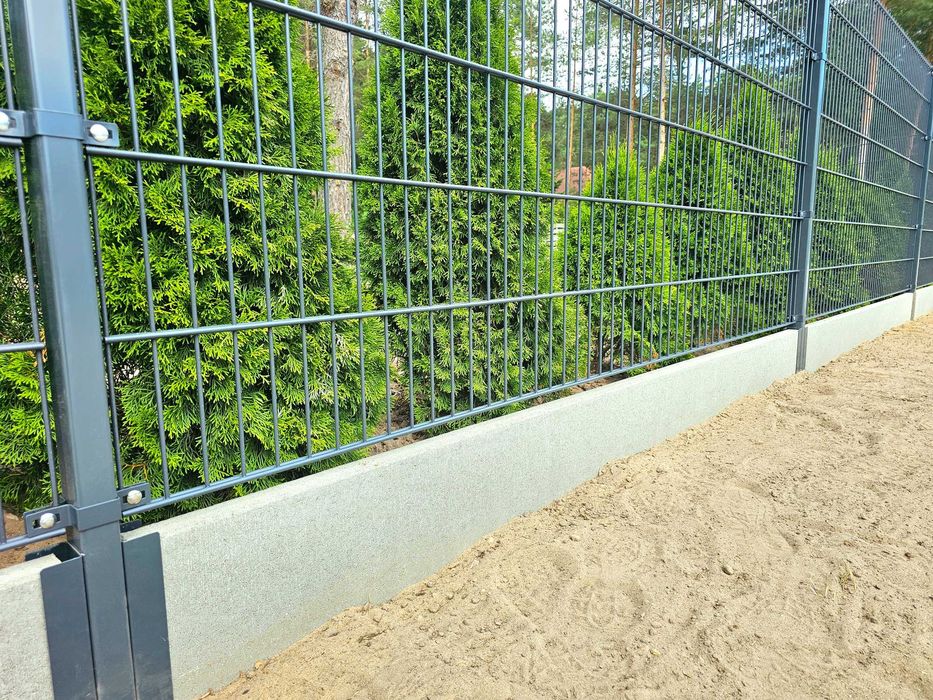 Panele ogrodzeniowe ogrodzenie WIŚNIOWSKI 2D 123cm 6/5/6 PROMOCJA 93zł