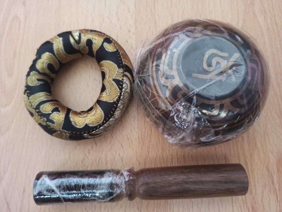 Taça tibetana meditação yoga