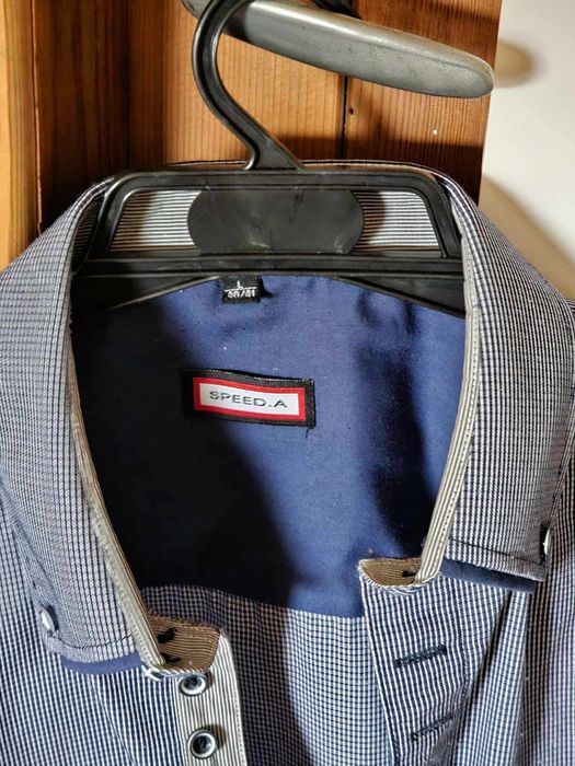 Koszula z długim rękawem L