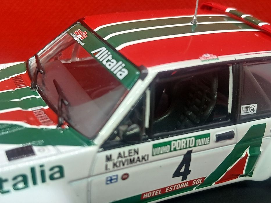 Miniatura 1:43 Fiat 131 Abarth Alén Rally de Portugal  Novo