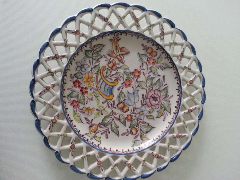 Hand-Painted Medium-Sized Plate