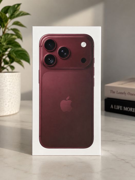 Apple iPhone 18 Pro 256 GB Burgundy – Fabrycznie Nowy | Faktura