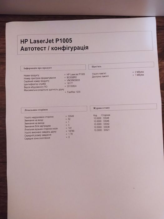Hp P1102 Відмінний стан