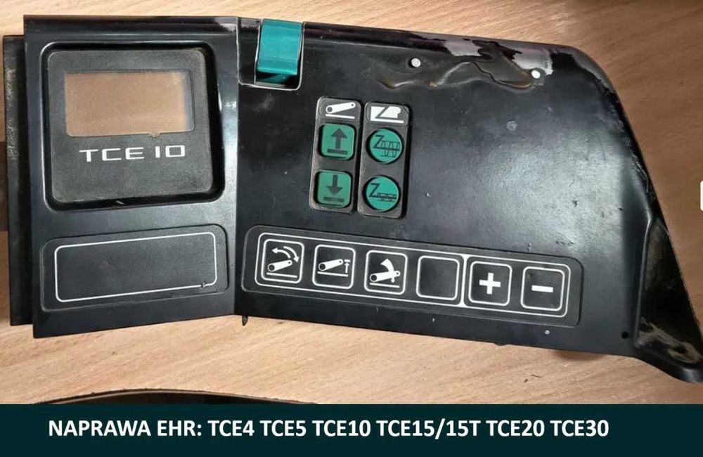 Naprawa sterowniki EHR TCE4 TCE10 TCE15/15T TCE20 TCE30 Renault-Claas