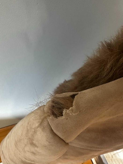Kożuch Barani Naturalny futro