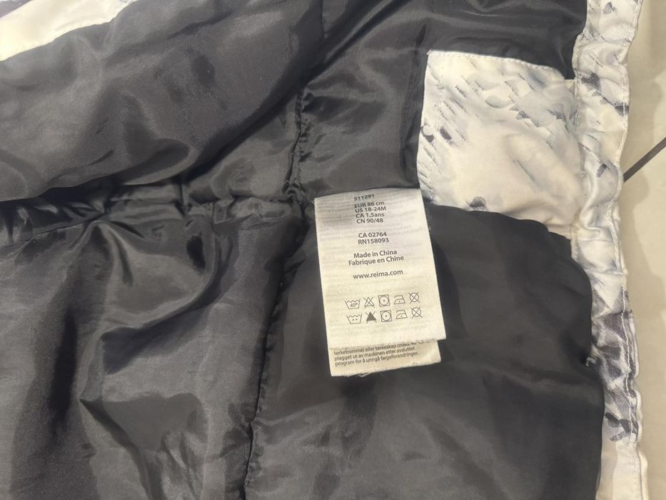 Зимовий Reima , куртка, штани,комбенізон reima 86. Три зірочки