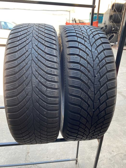 205/55R16 Dwie używane opony zimowe Continental