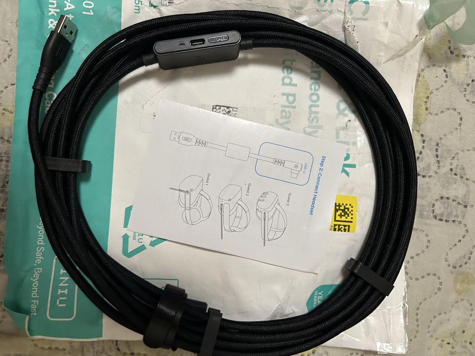 Кабель INIU Link Cable 5.5м для Meta Quest 2 / 3 / Pro (DI-401)