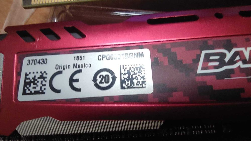 Оперативная память DDR-4 2666MHz 16gb (8х2)