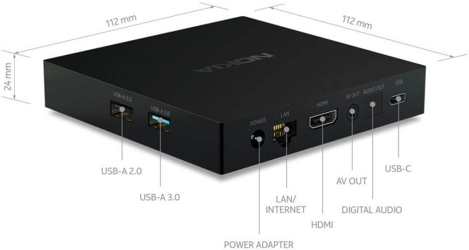 Nokia Streaming Box 8010 Android TV 4Гб/32Гб
