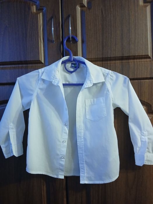 Біла сорочка 104 (Lupilu)