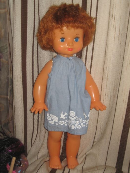 Московская ходящая кукла на резинках- красавица "Тамара"- 64 см.Кругоз