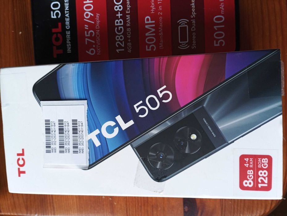 nowy telefon TCL 505