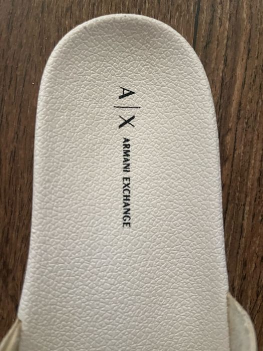 Шлепки Armani! Белые! Оригинал! Недорого!