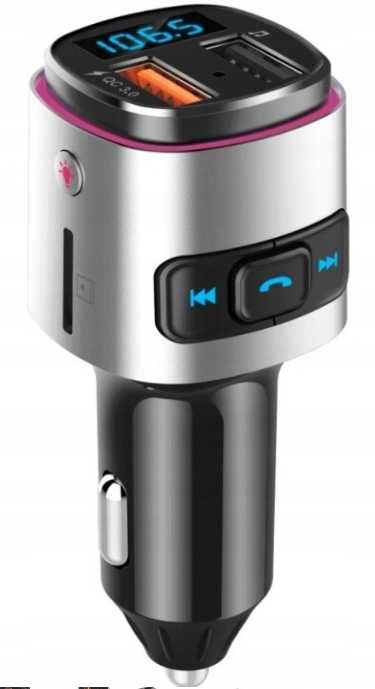 Transmiter samochodowy Bluetooth FM BC41 ttst1555