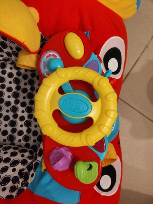 Carro de peluche, ginásio interactivo!