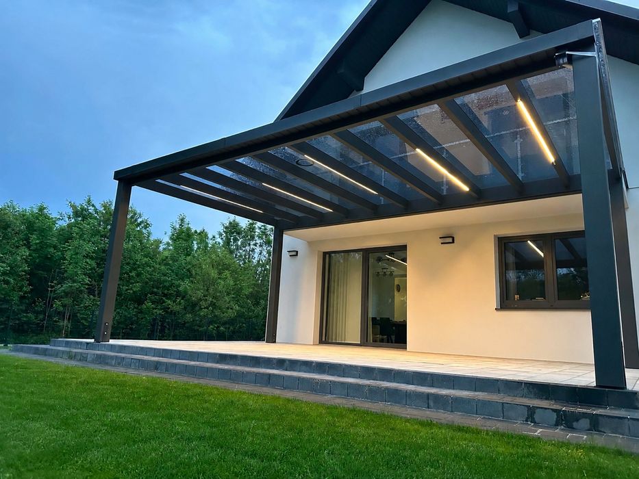 Pergola | Zadaszenie tarasu | Wiata garażowa Carport | Drewno klejone