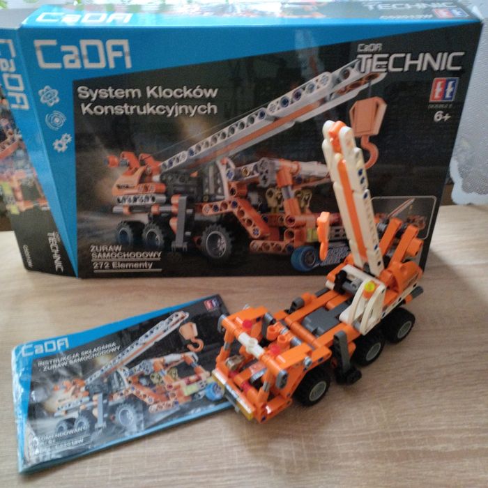 Klocki Żuraw samochodowy CaDa Technic