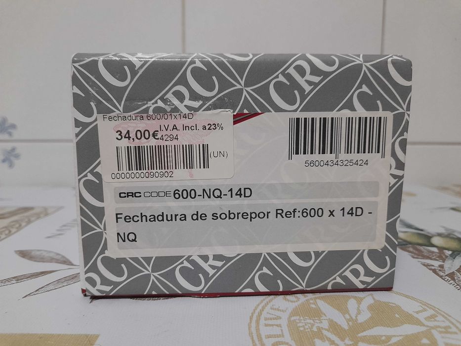 Fechadura de Sobrepor CRC 14D64285287505411122