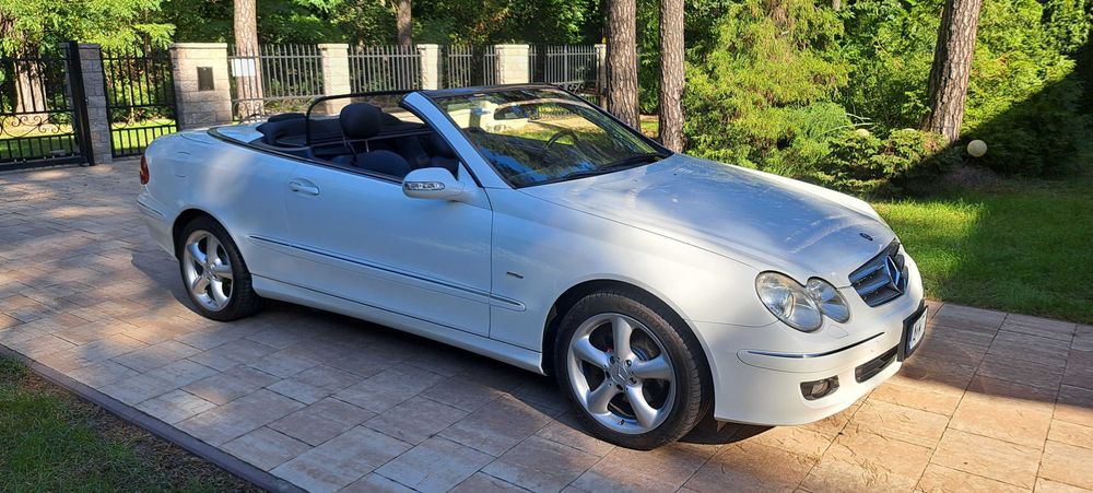 Idealny Mercedes CLK 350 cabrio z JAPONII przebieg 94000km