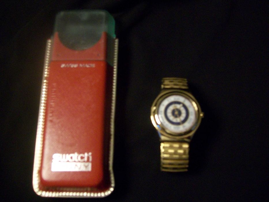 Swatch Irony, golden mesh, with case. New Price Reduction64585756861313122