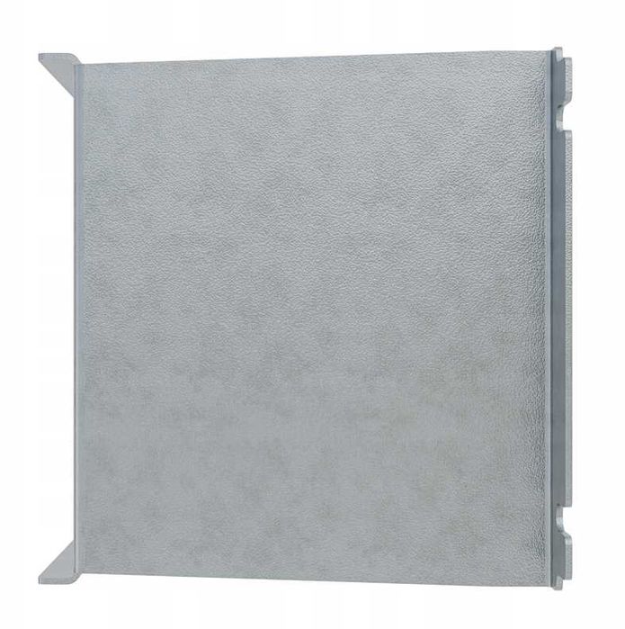 Panel Dystrybucji Napięć RACK 10" 3U/110/11xS DIN TS35/TH35 Ocynk