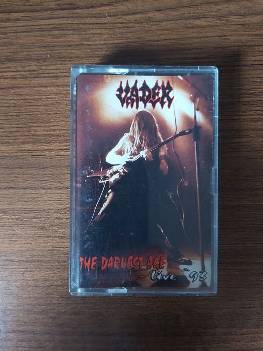 Vader THE DARKEST AGE live 93 - kaseta magnetofonowa