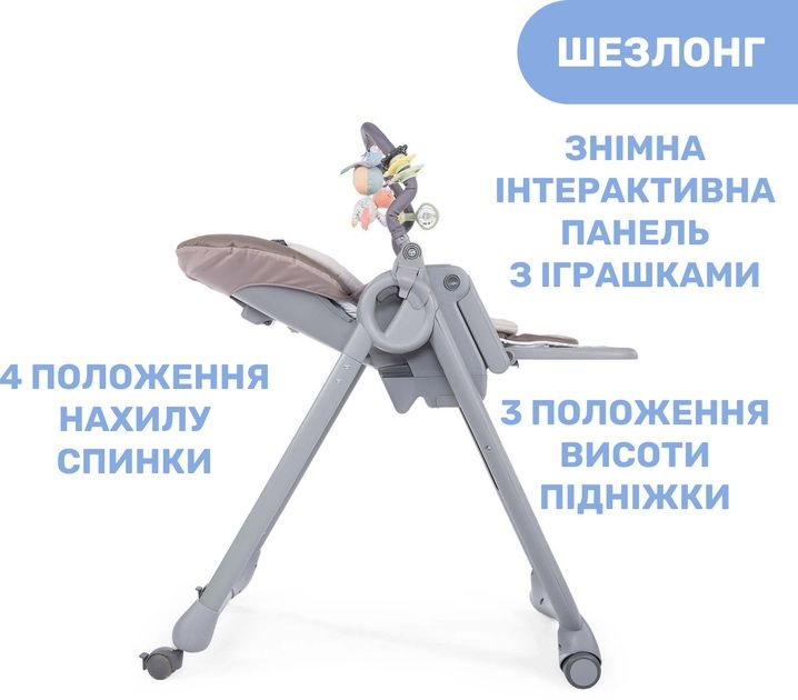 Стільчик для годування Chicco Polly Magic Relax