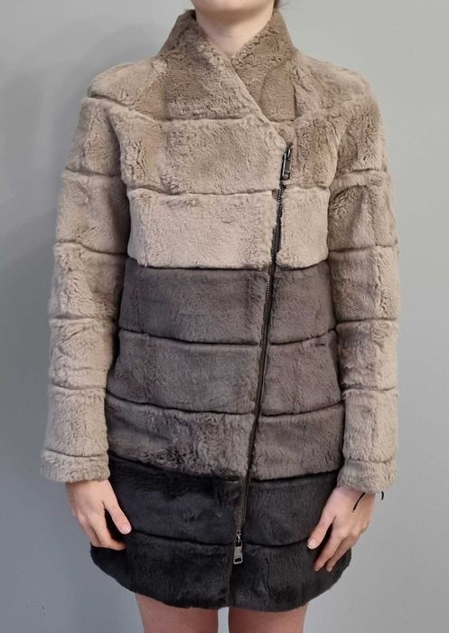 Ochnik naturalne futro z królika rozmiar XS