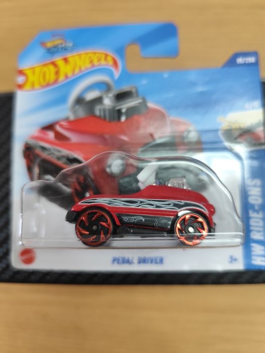 Hot Wheels da coleção Treasure Hunt, modelo Pedal Driver.
