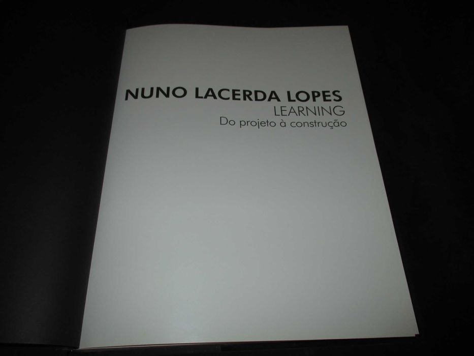 Livro Nuno Lacerda Lopes Learning Do Projeto à Construção