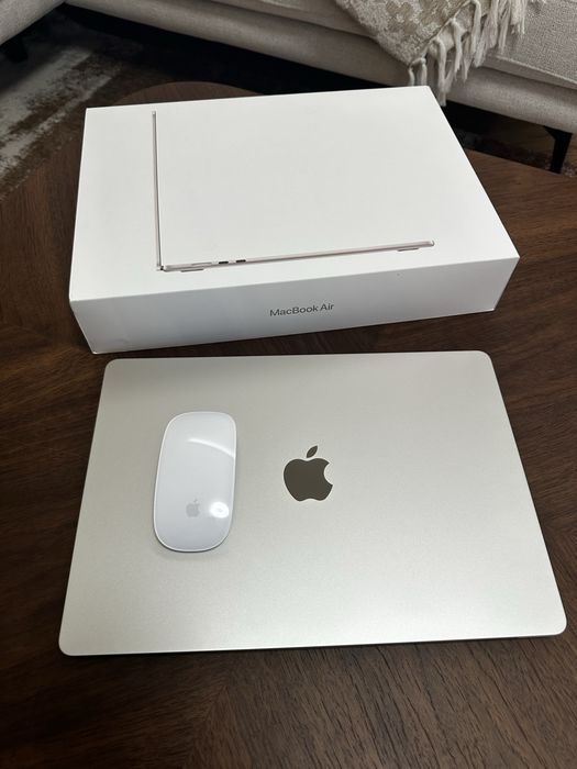 MacBook Air 15,3 M3 512GB + Magic Mouse