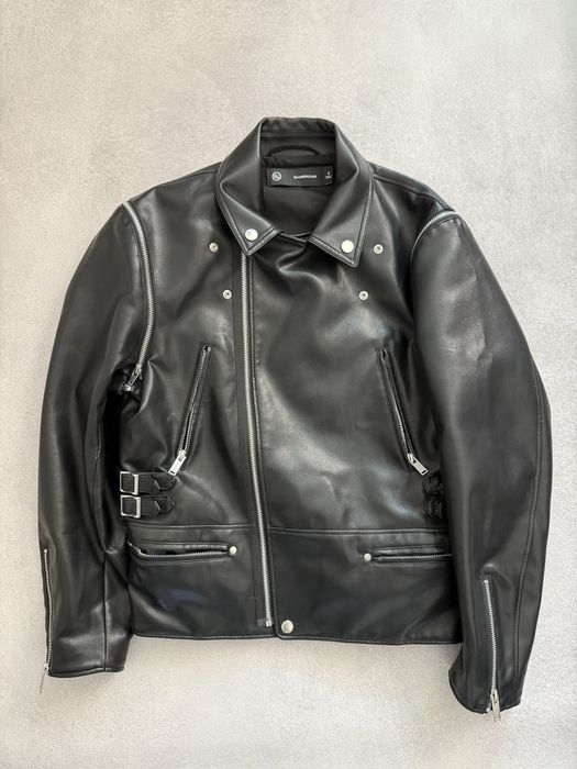 Undercover X Gu Leather Jacket S