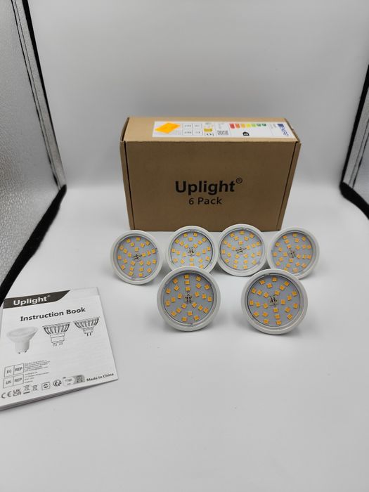 NOWE Żarówki żarówka zestaw żarówek 6 sztuk MR16 LED 5,5W 3000K 600lm