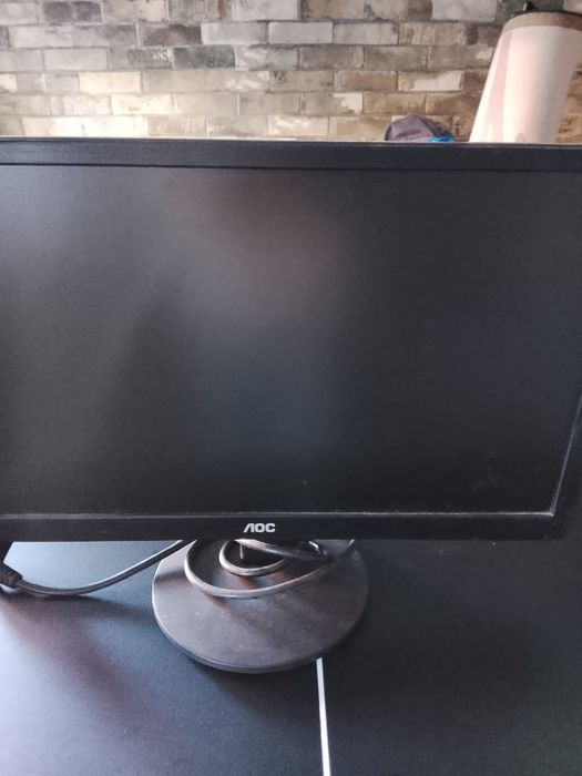 Monitor aoc usado funcionando perfeitamente