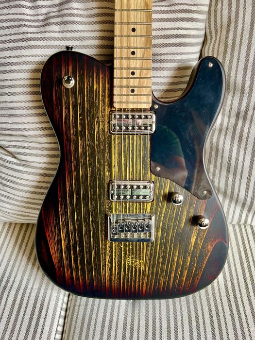 Jak nowa! Gitara Harley Benton Deluxe TE90 FLT Blast