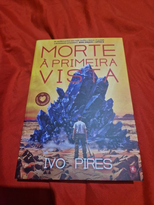 Morte à  primeira  vista - livro novo