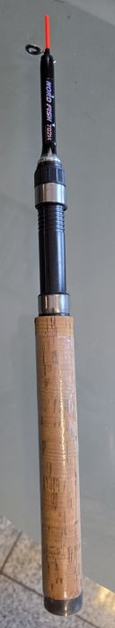 Wędka podlodowa 70cm korek