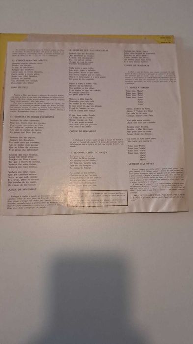 vinil FREI HERMANO DA CAMARA -Serenata Mística a Nossa Senhora